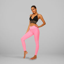 Load image into Gallery viewer, GYMKARTEL® ANTI-CELLULITE AND PUSH UP LEGGINGS - PINK