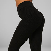 Load image into Gallery viewer, GYMKARTEL® ANTI-CELLULITE AND PUSH UP LEGGINGS - BLACK