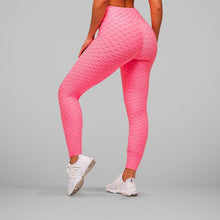 Load image into Gallery viewer, GYMKARTEL® ANTI-CELLULITE AND PUSH UP LEGGINGS - PINK