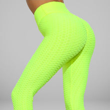Load image into Gallery viewer, GYMKARTEL® ANTI-CELLULITE AND PUSH UP LEGGINGS - YELLOW
