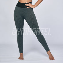 Load image into Gallery viewer, GYMKARTEL® PERFORMANCE ANTI-CELLULITE AND PUSH UP LEGGINGS - BLACK