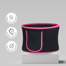 Load image into Gallery viewer, Neoprene Sweat Belt with Pocket – Waist Trimmer for Enhanced Workout Results
