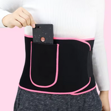 Load image into Gallery viewer, Neoprene Sweat Belt with Pocket – Waist Trimmer for Enhanced Workout Results
