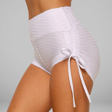 Load image into Gallery viewer, GYMKARTEL® ANTI-CELLULITE AND PUSH UP SHORTS - WHITE
