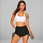 GYMKARTEL® ANTI-CELLULITE AND PUSH UP SHORTS - BLACK