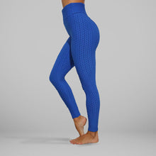 Load image into Gallery viewer, GYMKARTEL® ANTI-CELLULITE AND PUSH UP LEGGINGS - BLUE
