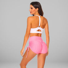 Load image into Gallery viewer, GYMKARTEL® ANTI-CELLULITE AND PUSH UP SHORTS - PINK
