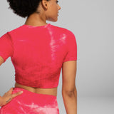 GYMKARTEL® ANTI-CELLULITE T-SHIRT - TIE-DYE PINK