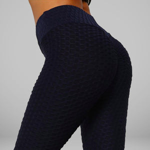 GYMKARTEL® ANTI-CELLULITE AND PUSH UP LEGGINGS - NAVY