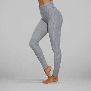 GYMKARTEL® ANTI-CELLULITE AND PUSH UP LEGGINGS - GRAY