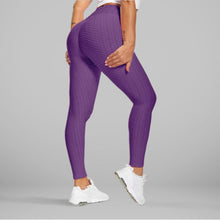 Load image into Gallery viewer, GYMKARTEL® ANTI-CELLULITE AND PUSH UP LEGGINGS - PURPLE
