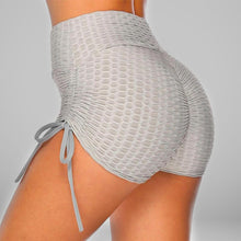 Load image into Gallery viewer, GYMKARTEL® ANTI-CELLULITE AND PUSH UP SHORTS - GRAY
