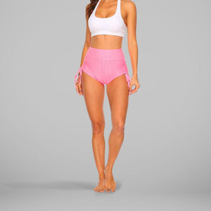 GYMKARTEL® ANTI-CELLULITE AND PUSH UP SHORTS - PINK
