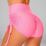 GYMKARTEL® ANTI-CELLULITE AND PUSH UP SHORTS - PINK