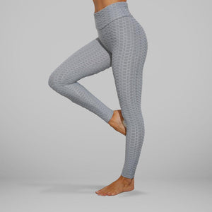 GYMKARTEL® ANTI-CELLULITE AND PUSH UP LEGGINGS - GRAY