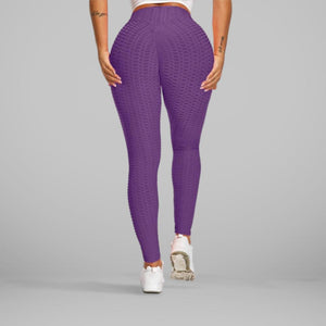 GYMKARTEL® ANTI-CELLULITE AND PUSH UP LEGGINGS - PURPLE