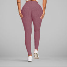 Load image into Gallery viewer, GYMKARTEL® ANTI-CELLULITE AND PUSH UP LEGGINGS - MAUVE
