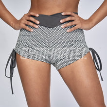 Load image into Gallery viewer, GYMKARTEL® PERFORMANCE ANTI-CELLULITE AND PUSH UP SHORTS - WHITE
